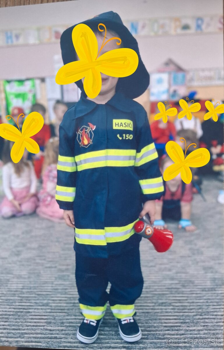 Karnevalový kostým hasič