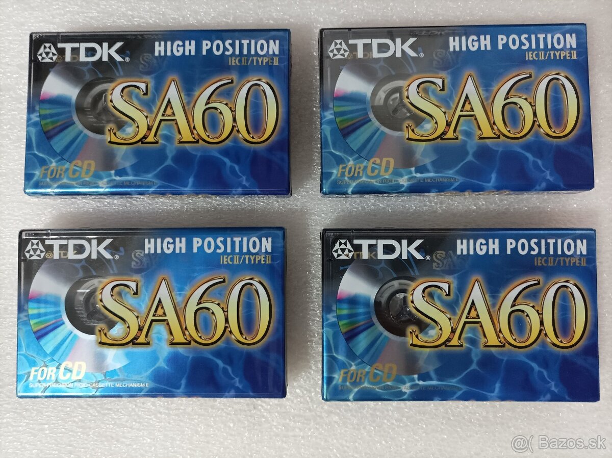 TDK SA60 - MC kazeta