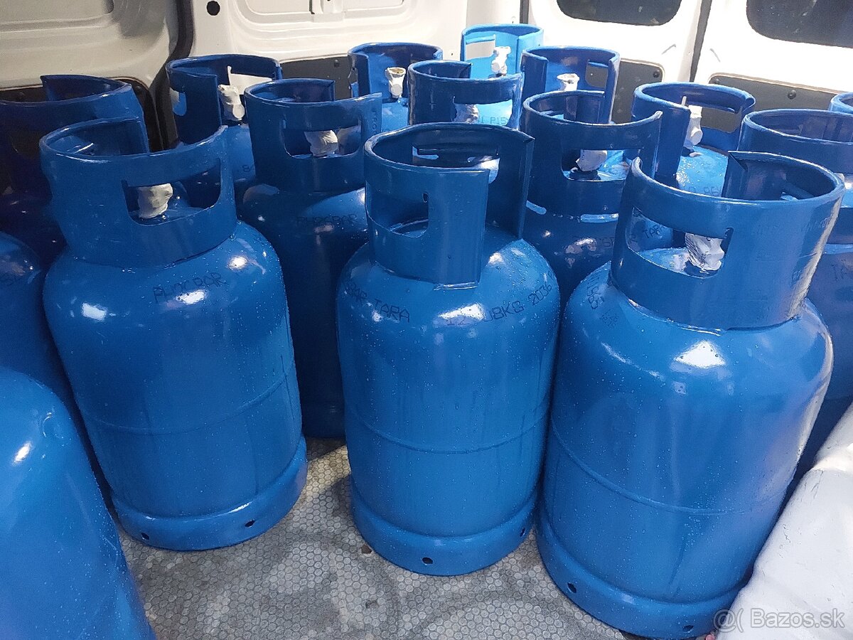 Predam PLNÚ 10 kg Propan fľašu