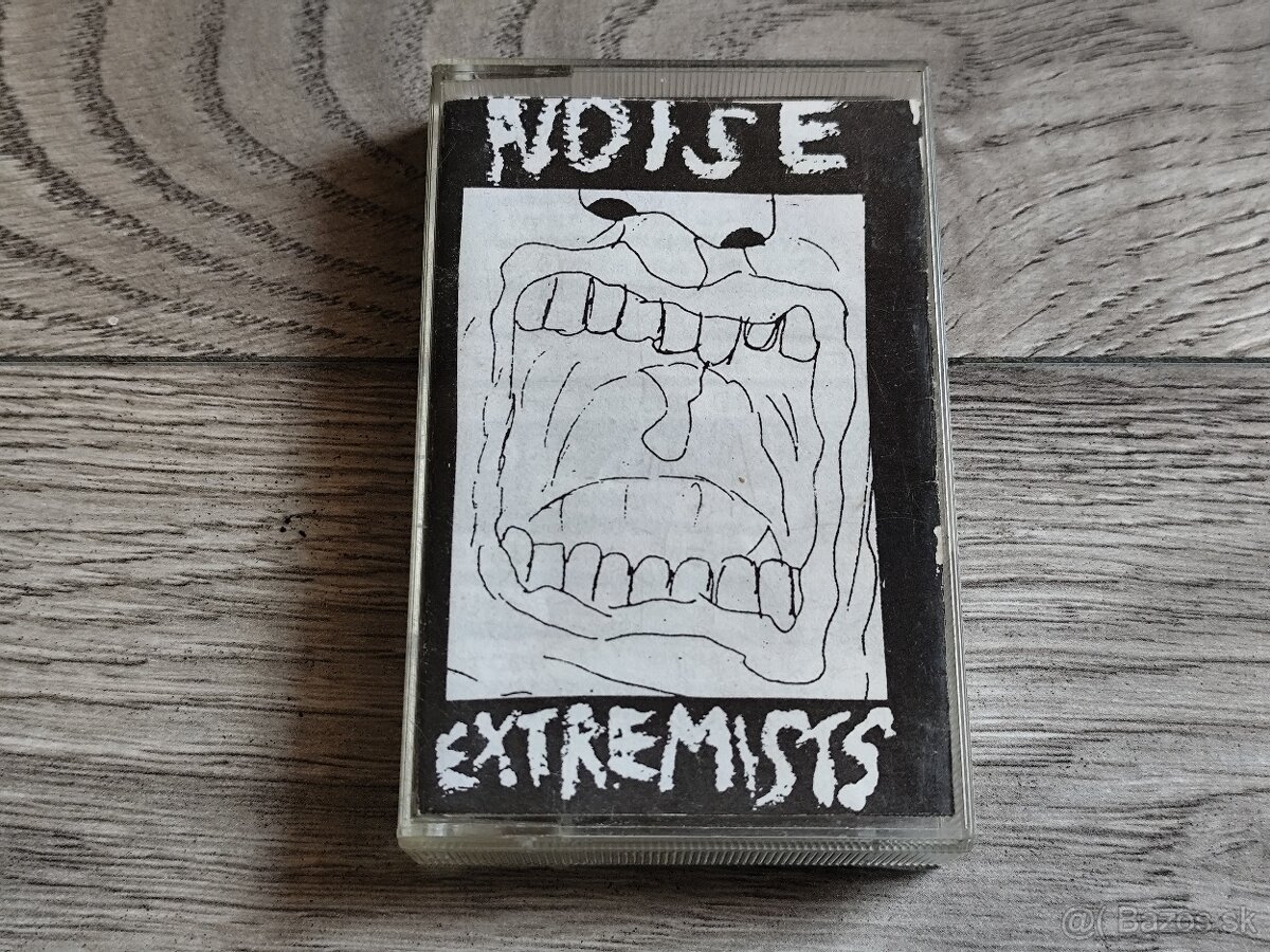 NOISE EXTREMISTS Vol.1 - 1992 4-way split tape