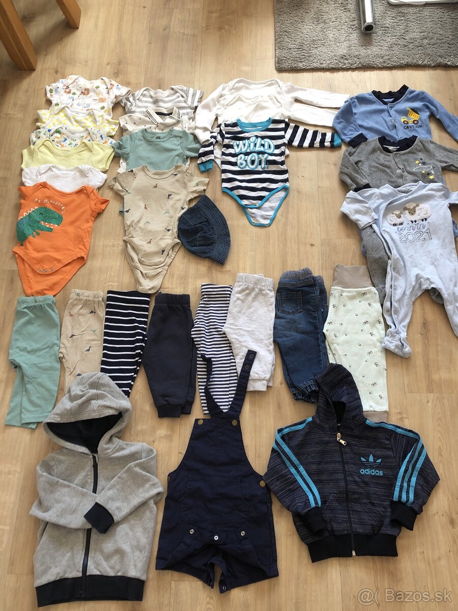 Chlapčenské oblečenie 6-9 mesiacov
