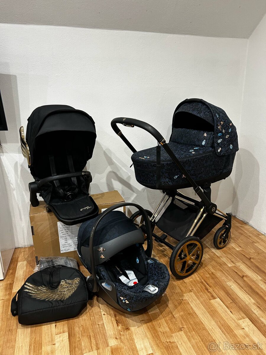 Predám 3-kombináciu Cybex Priam Jeremy Scott