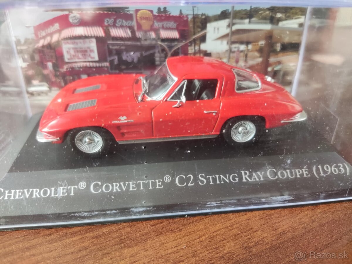 Chevrolet Corvette C2 Sting Ray Coupe 1963 1:43