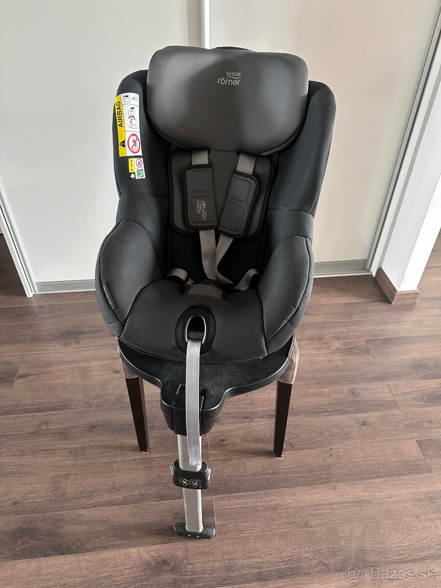 britax römer dualfix with vario base midnight grey