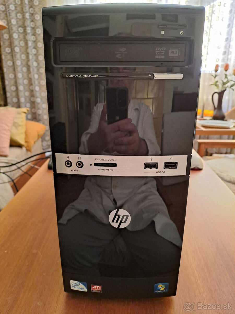 Predám zachovalý stolový PC HP 500B MT v plnefunkčnom stave.