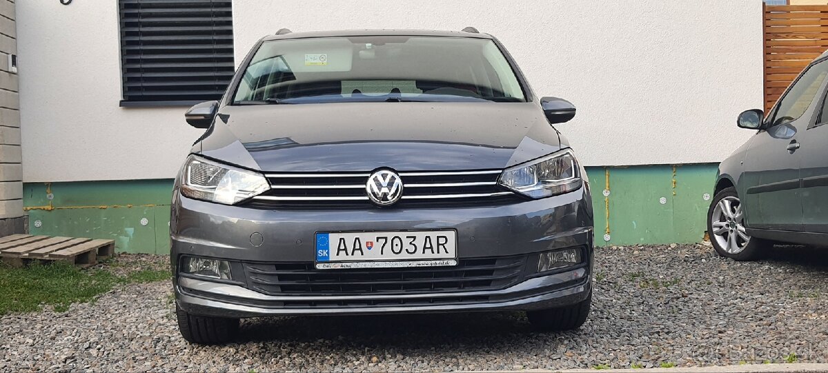 Touran 1.6 TDI 85kw DSG7 TOP pouka.
