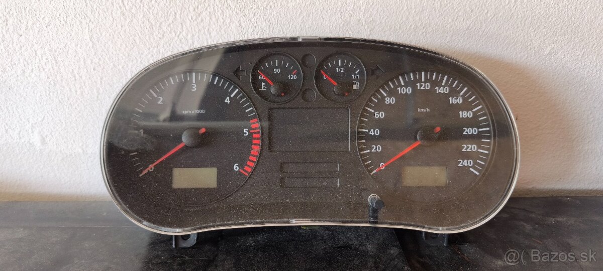 Budíky, tachometer Leon I., Toledo II