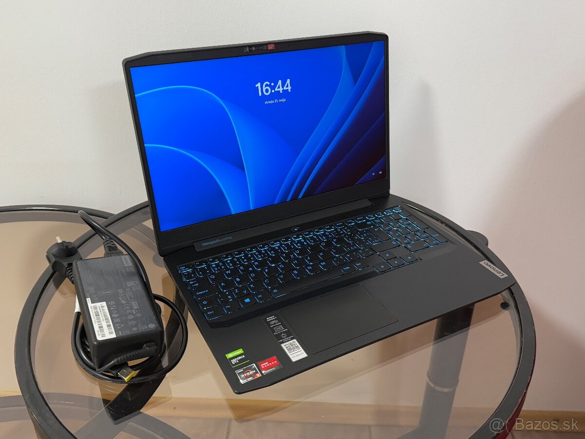 Herný Lenovo Idepad Gaming 3 - 16gb ram, Amd, GTX grafika