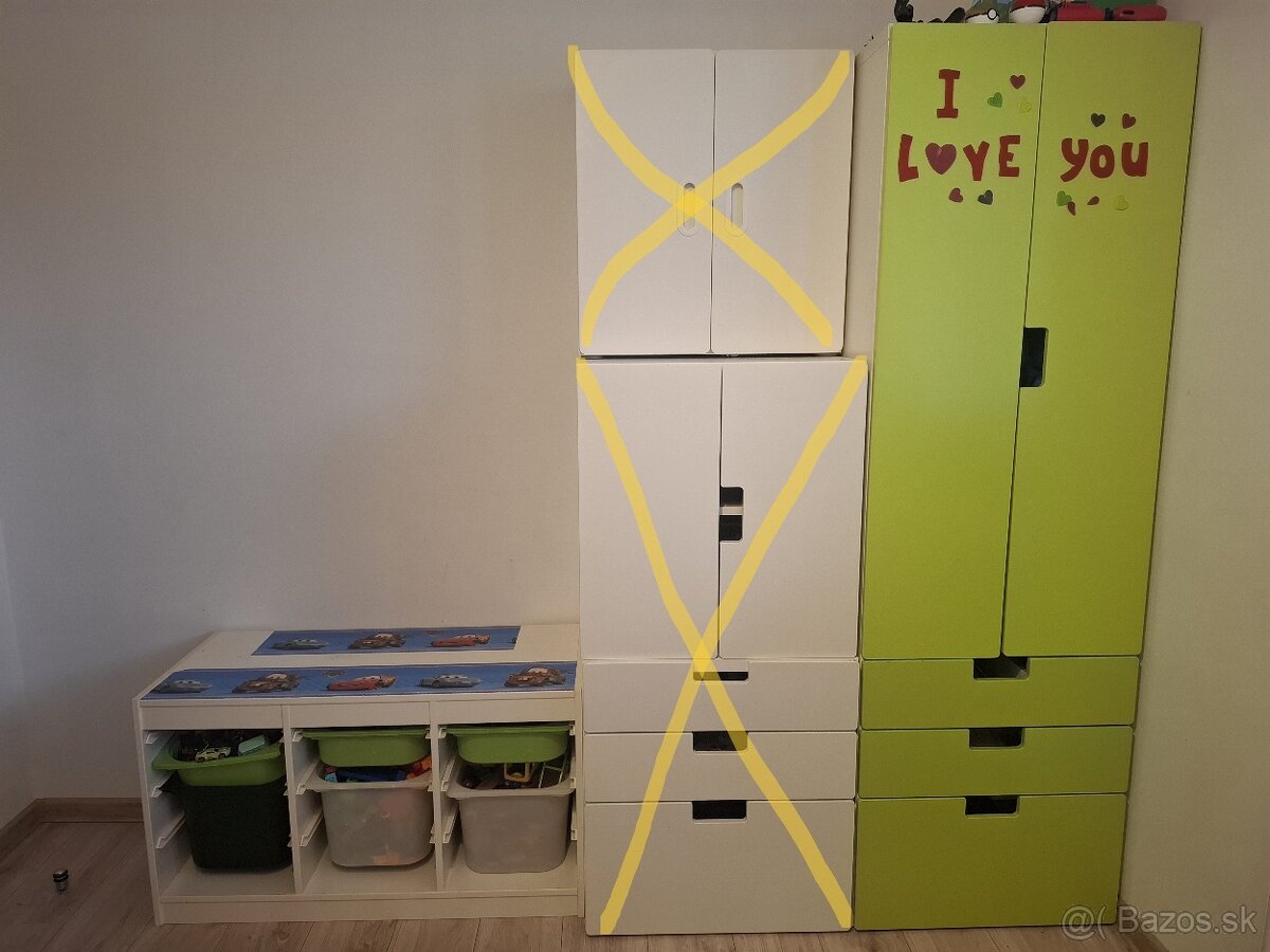 Ikea Stuva (skrina, lavica) a Trofast