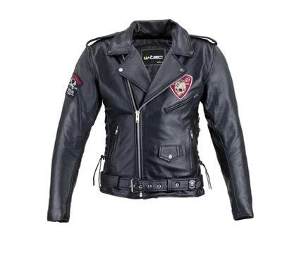 Kožená bunda W-tec Black heart