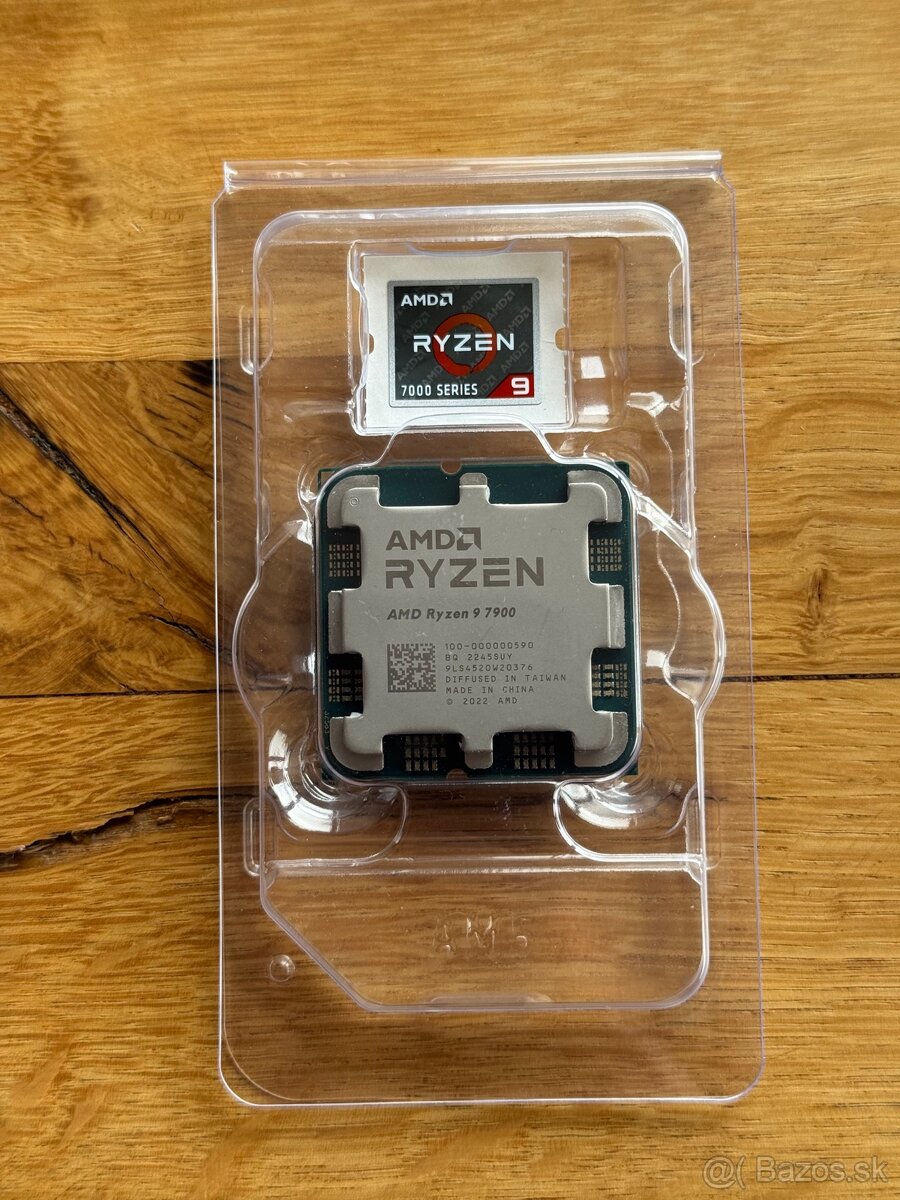 AMD Ryzen 9 7900 (12 jadrový 24 vlákien) socket AM5
