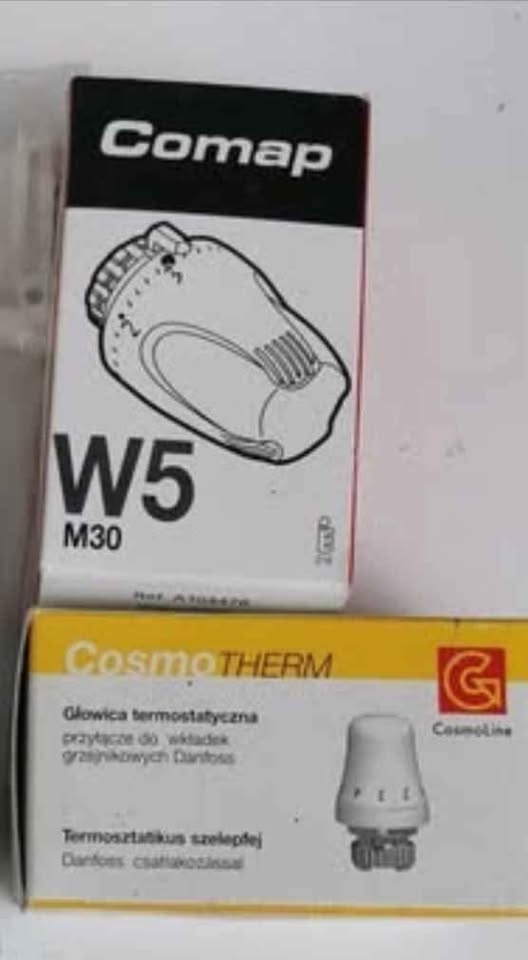 Nove termostaticke hlavice po 10E kus.