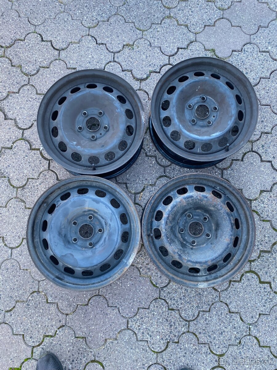 Predam plechove disky 5x112 16"