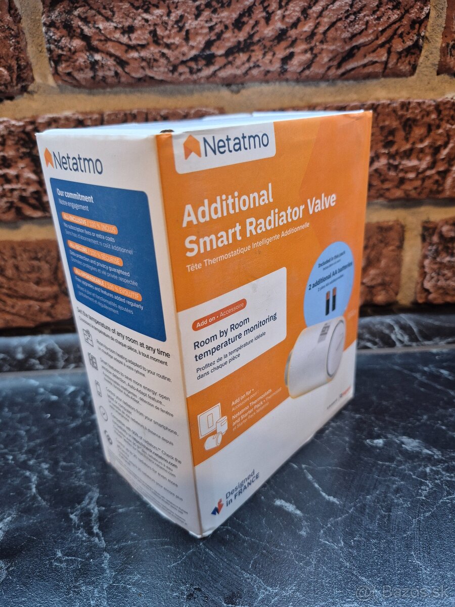 Netatmo hlavice.