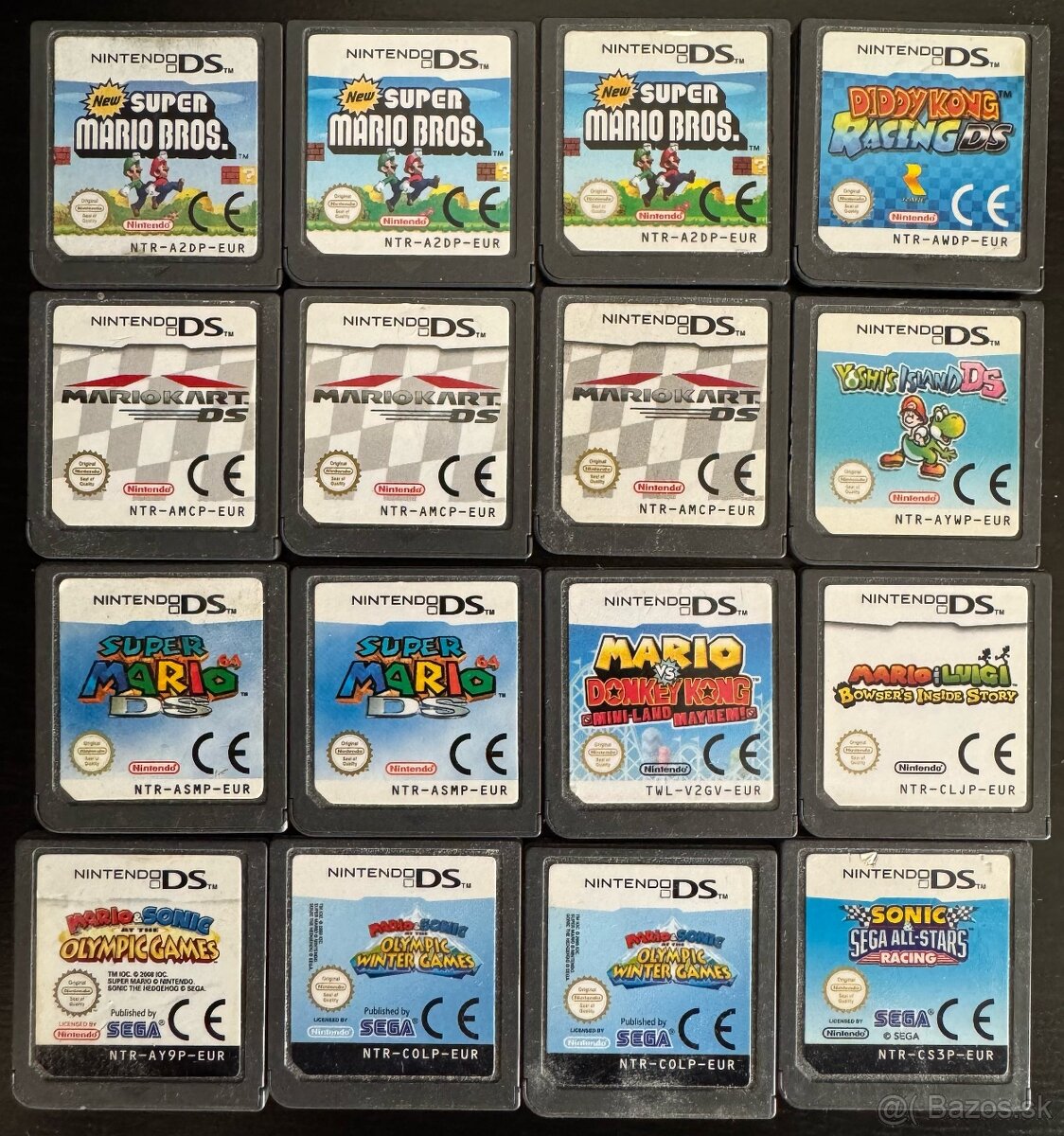 Predam hry na Nintendo DS