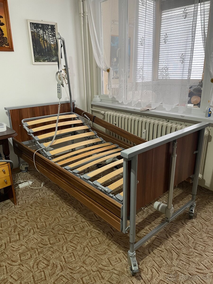 Mechanická polohovacia posteľ