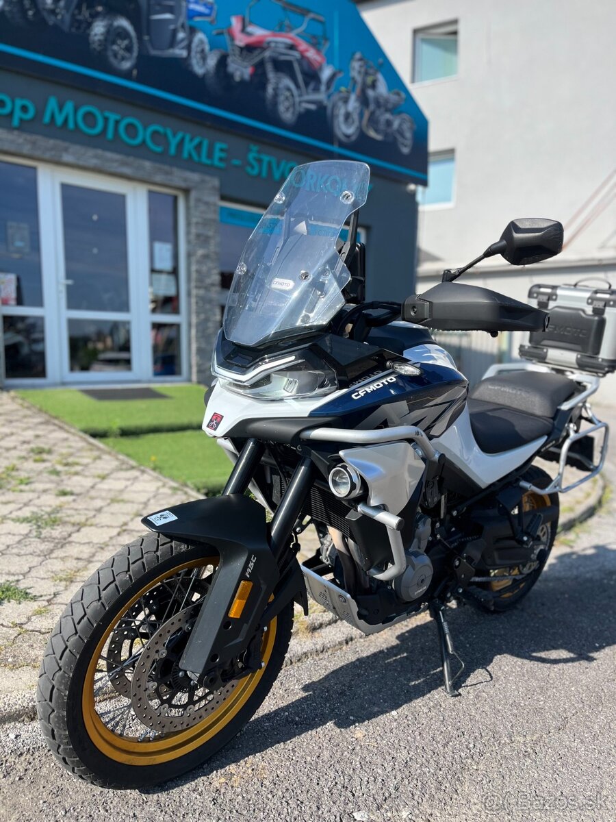 🏍️ CFMOTO 800 MT EXPLORE – Starry White – NOVÁ 0 km IHNEĎ