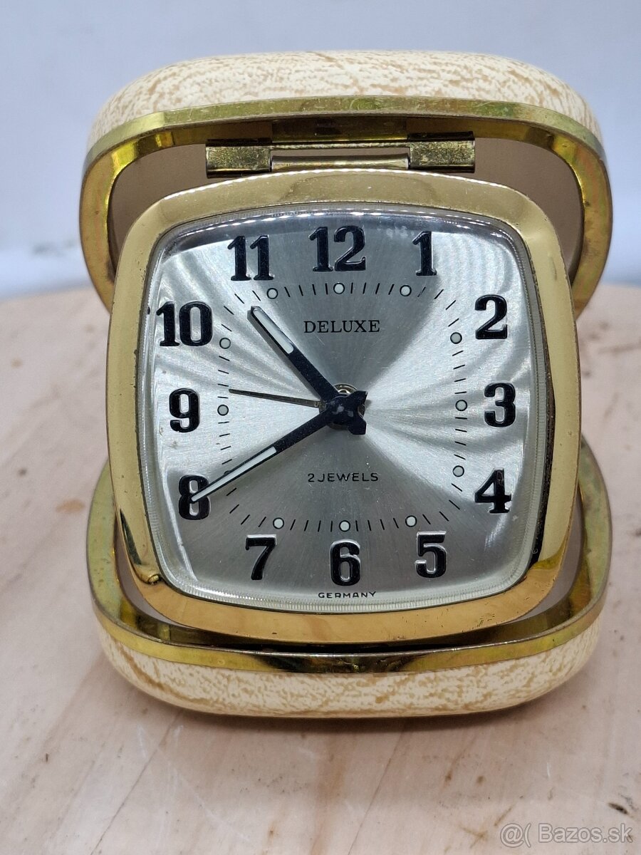 Predám funkčný cestovný budík DE LUXE 2 jewels 14 €