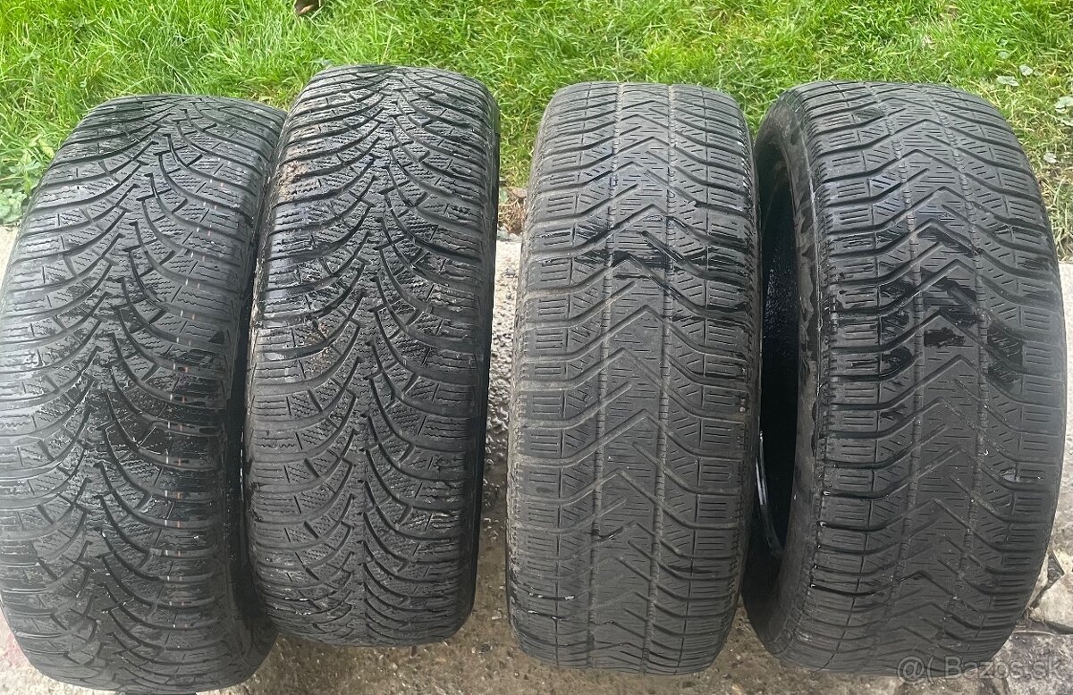 Predám 205/55 R16 zimne 4ks celoročne