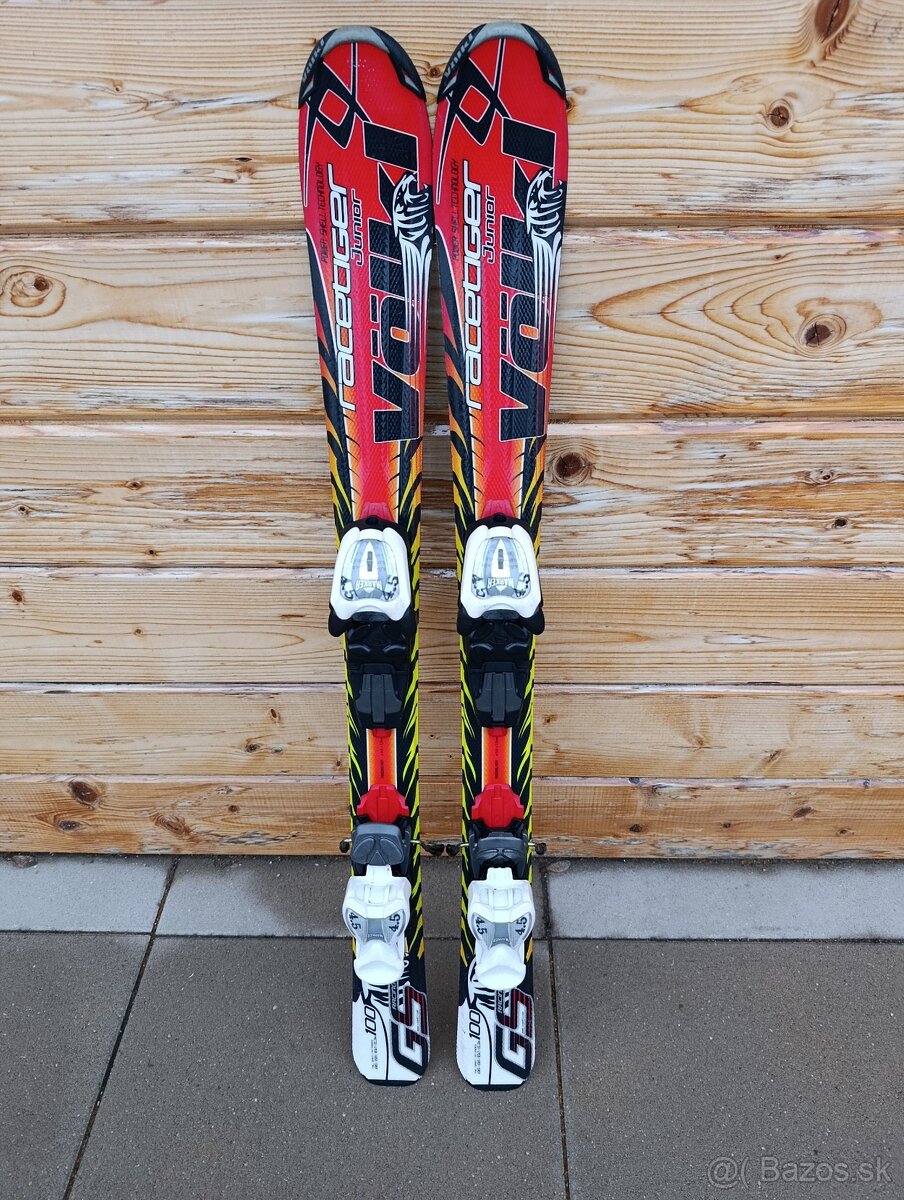 LYŽE VOLKL RACETIGER GS 100CM + ROSSIGNOL COMP J 22CM