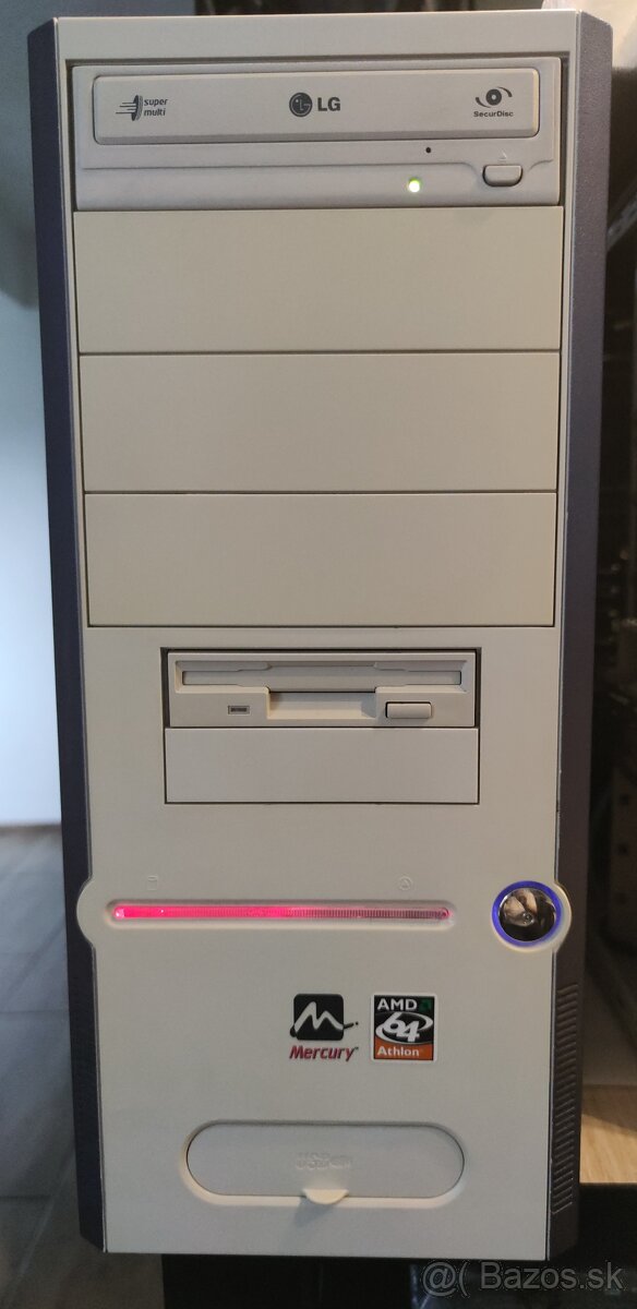 Ponúkam PC Zostavu AMD Athlon 64 X2, 5000+ SSD