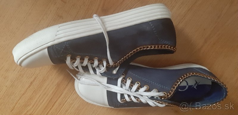 Celokožené tenisky Carini vel.40