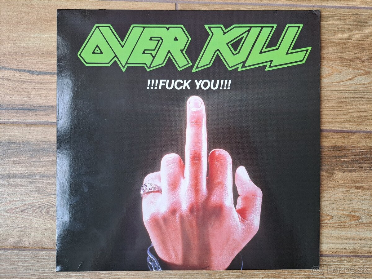 Lp OVERKILL- Fuck You