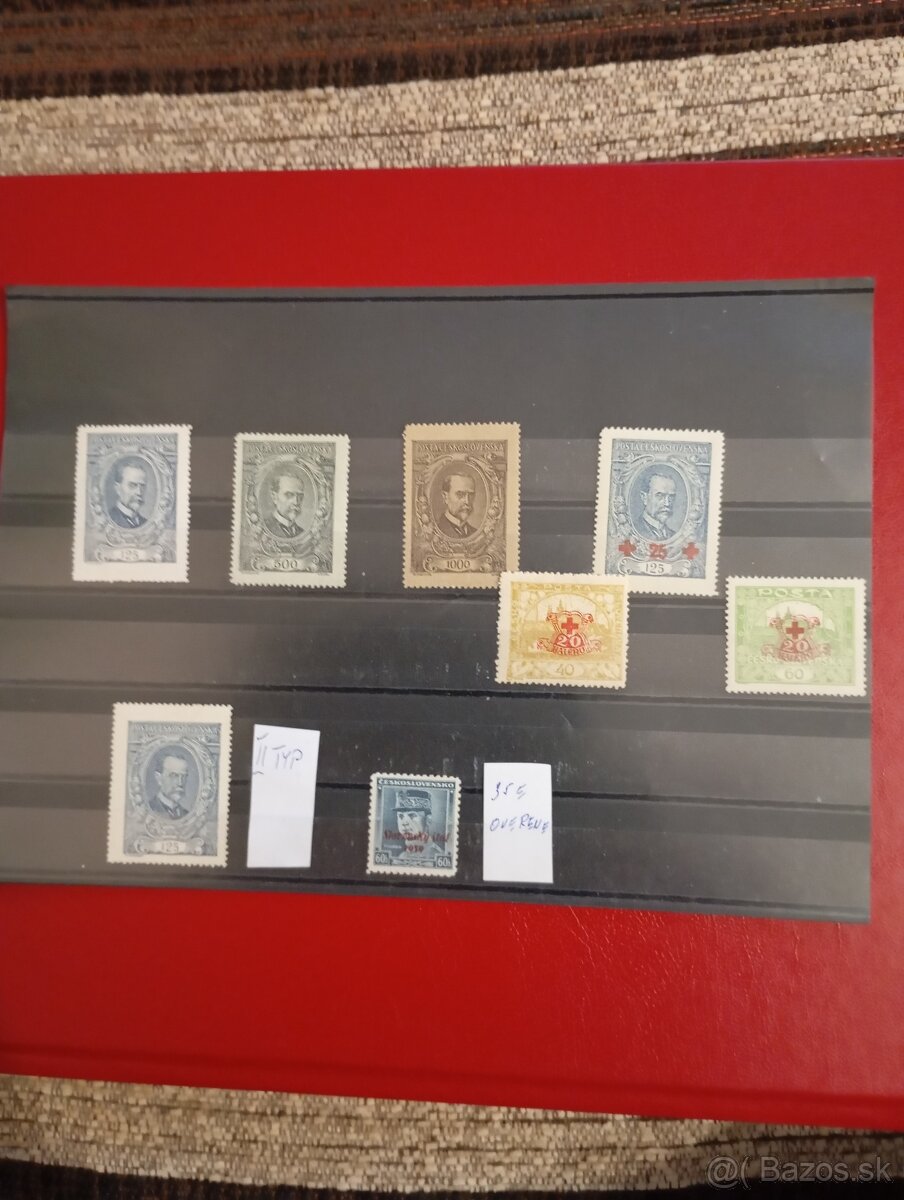 Známky Masaryk jubilejné, Štefánik 60h.