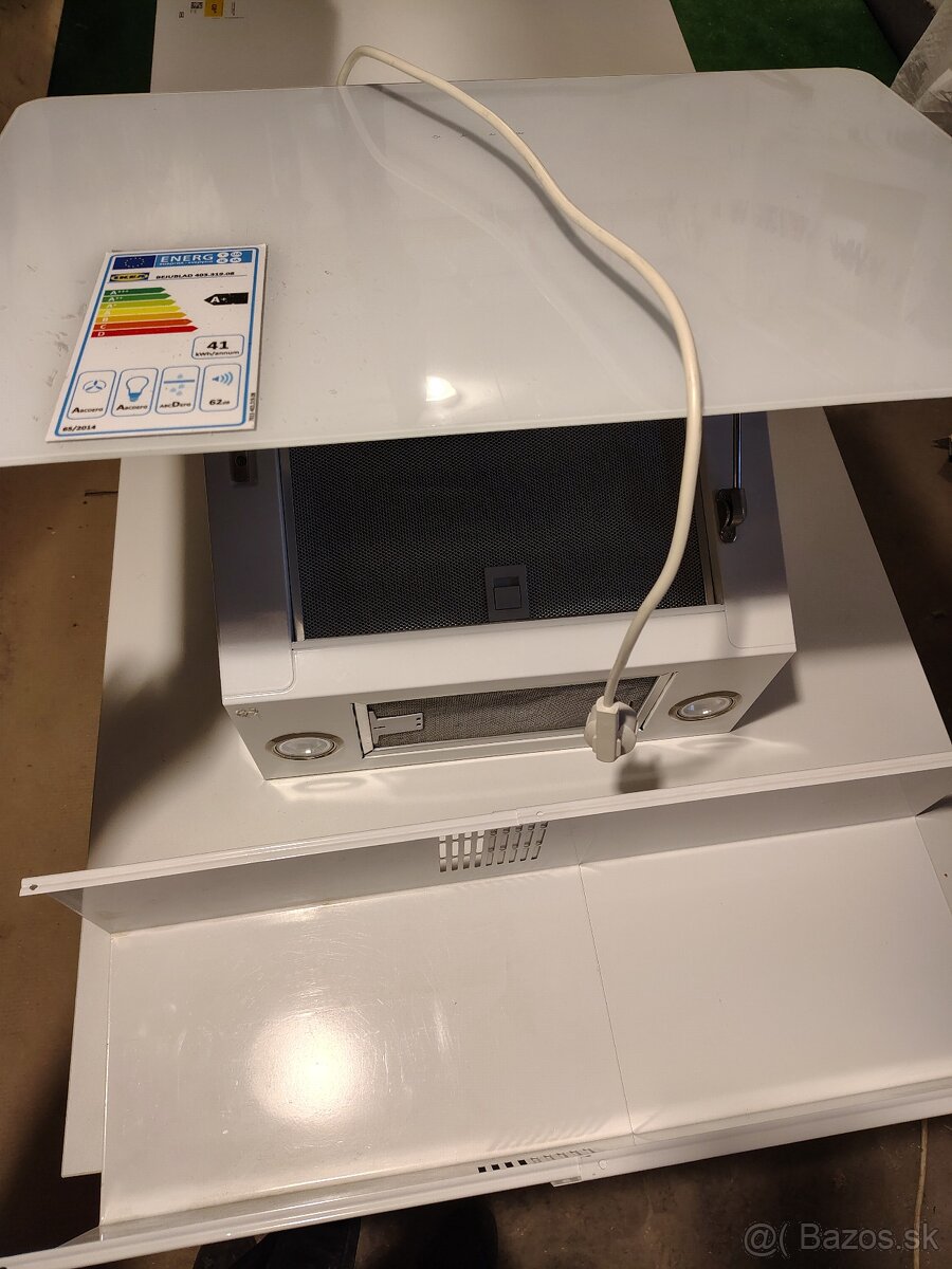 predám nový odsávač IKEA bejublad 66cm biely