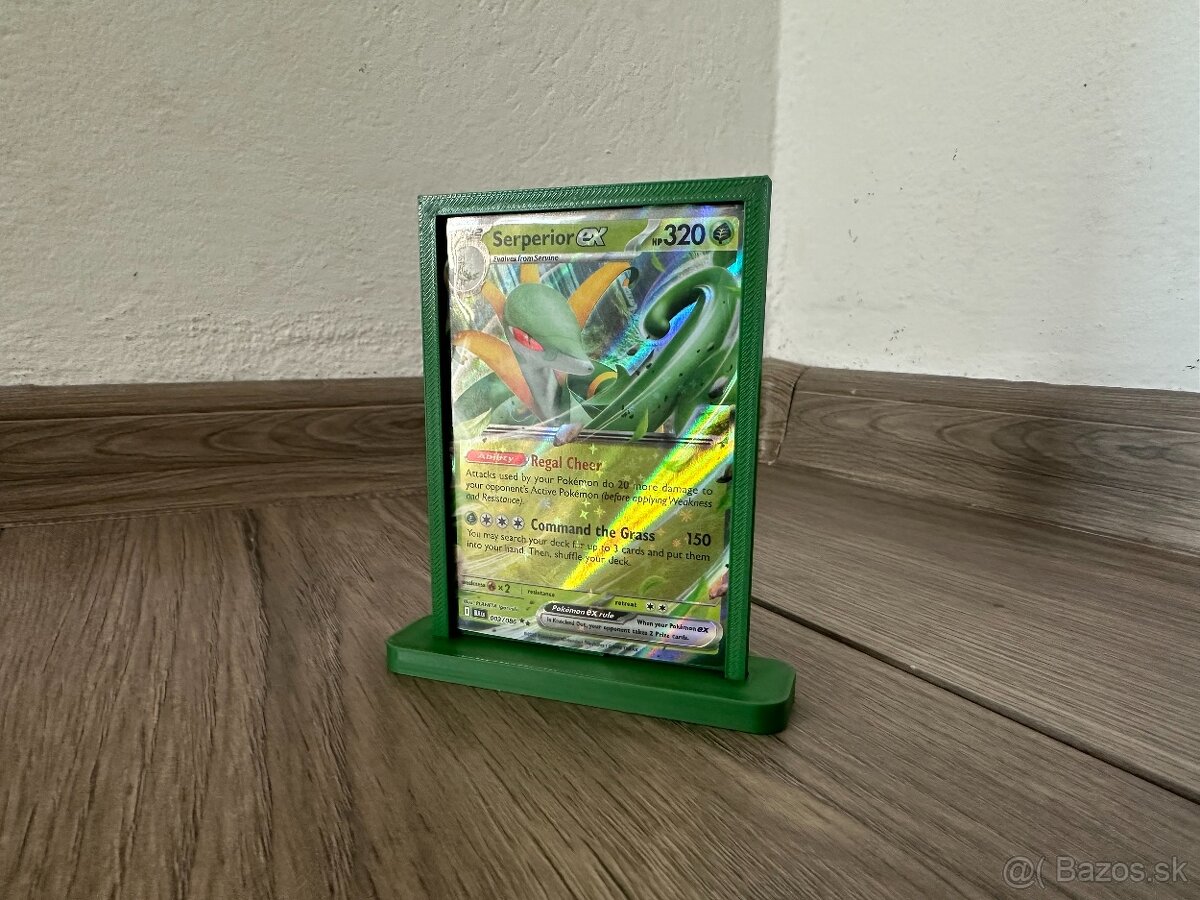 Pokémon kartičky - stojan