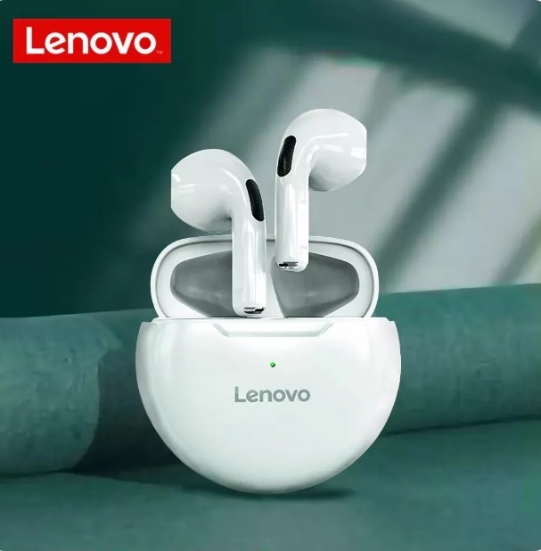 Bluetooth slúchadlá s mikrofónom Lenovo biele HALMCorp