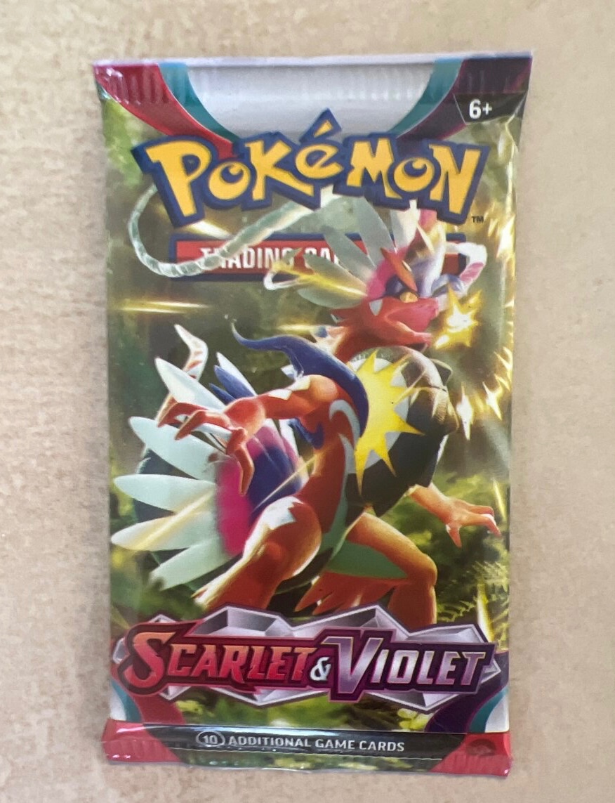 Pokemon TCG Booster Scarlet & Violet