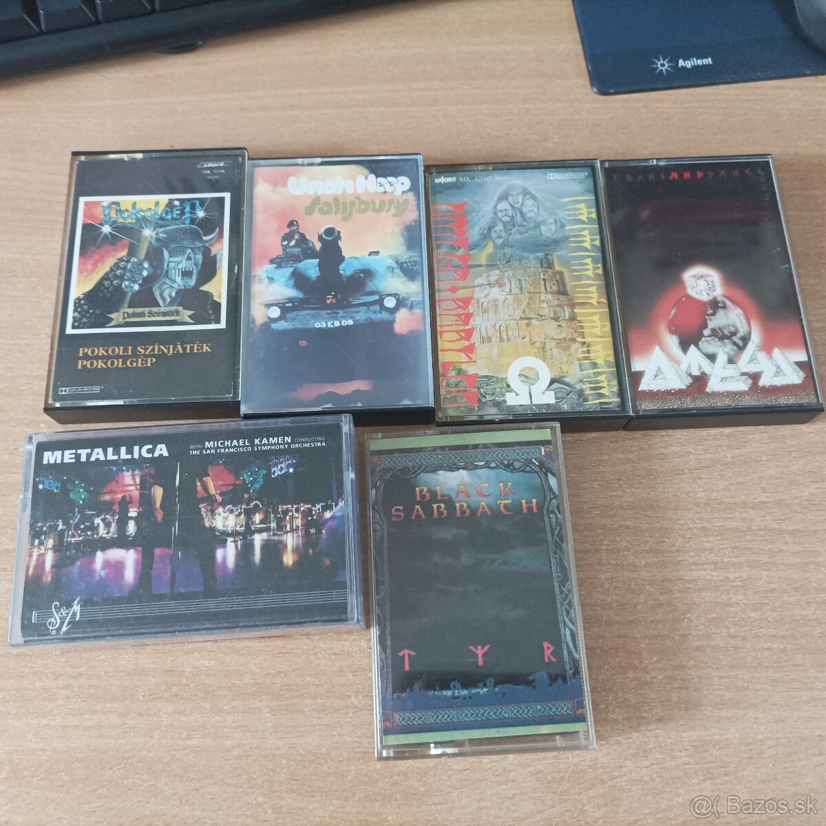 Kazety Omega, Pokolgép, Metallica...