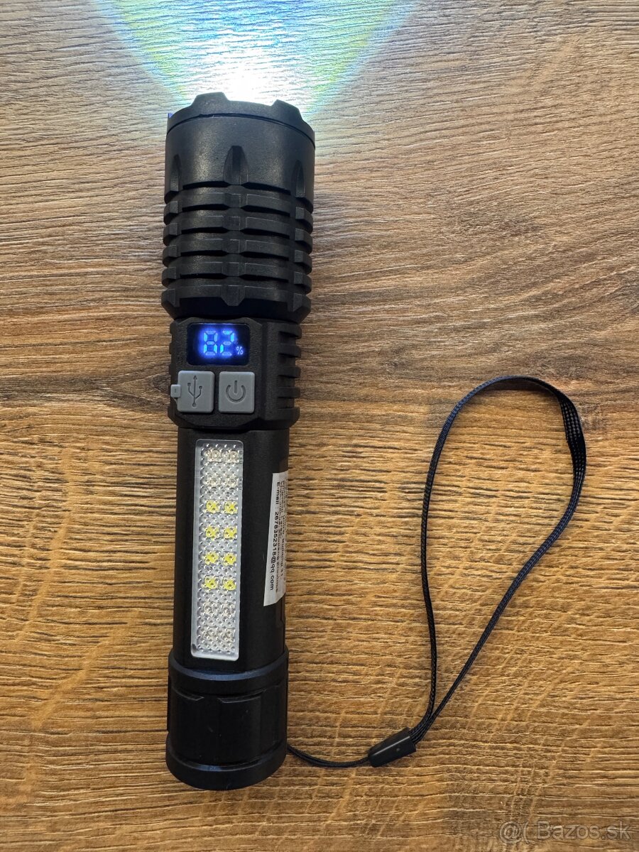 Výkonná LED Baterka 800mAh