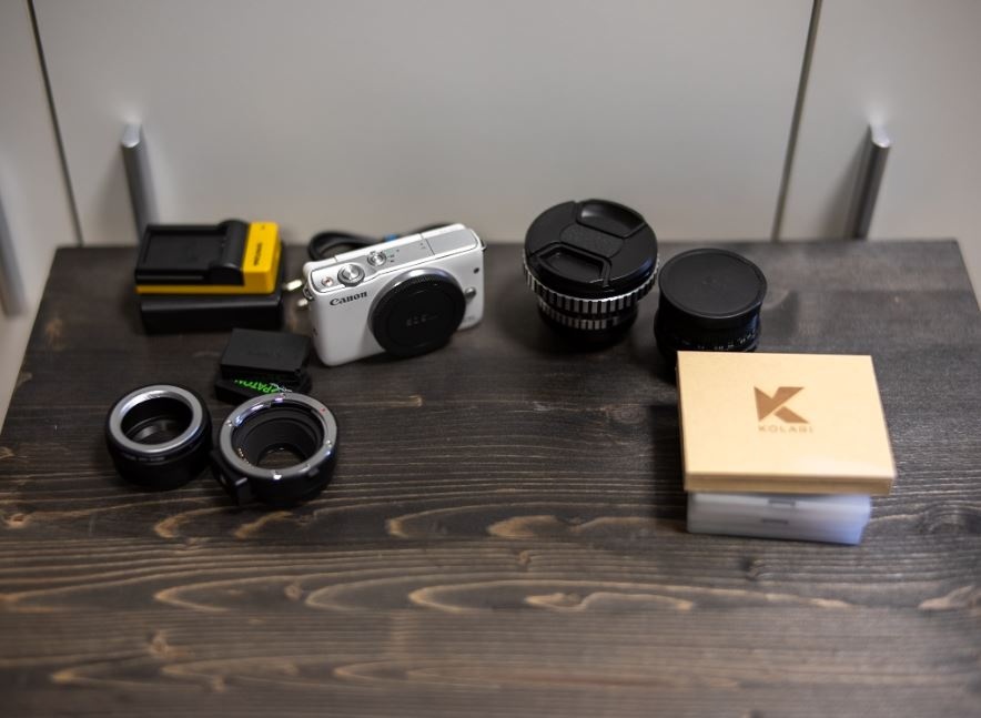Canon EOS M10 FULL SPECTRUM + objektívy a filtre