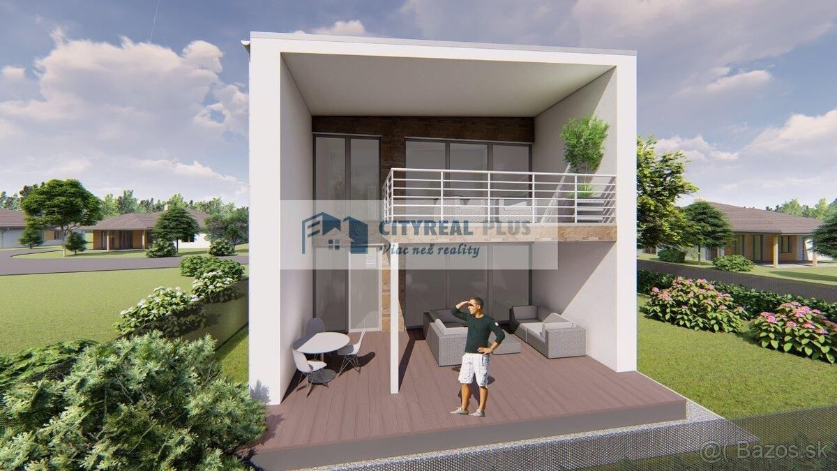 Ponúkam na Predaj modernú novostavbu v obci Dvory nad Žitavo