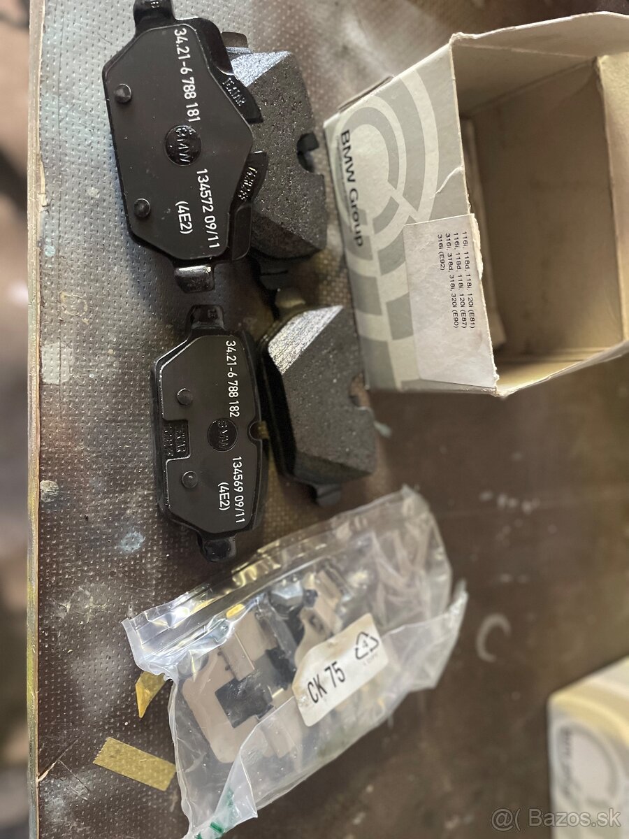BMW E81,E87,E90 brzdové platničky