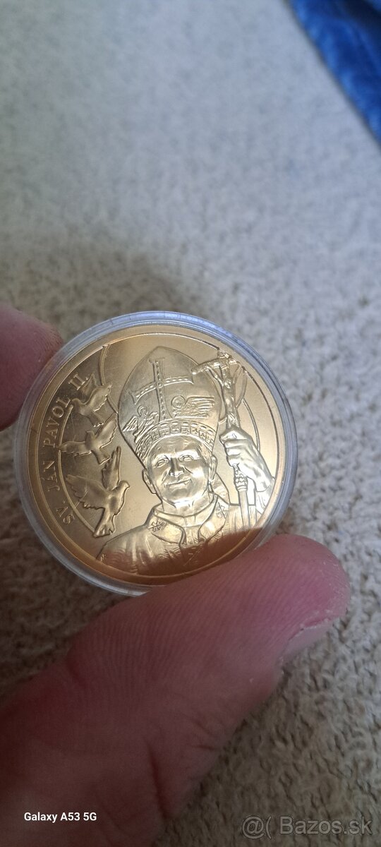 Pamätná minca papez