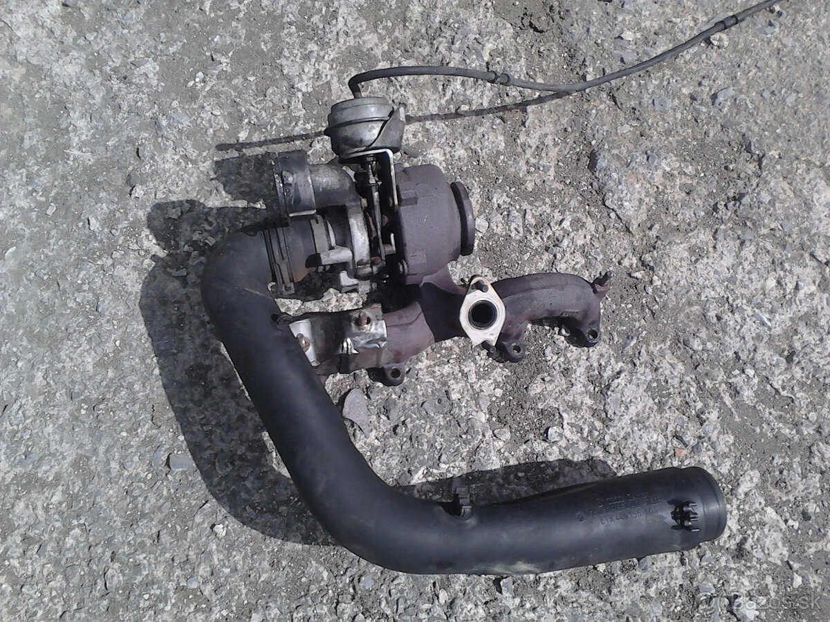 turbo, turboduchadlo, prevodovka 2.0 TDI 103kw bkd octavia 2