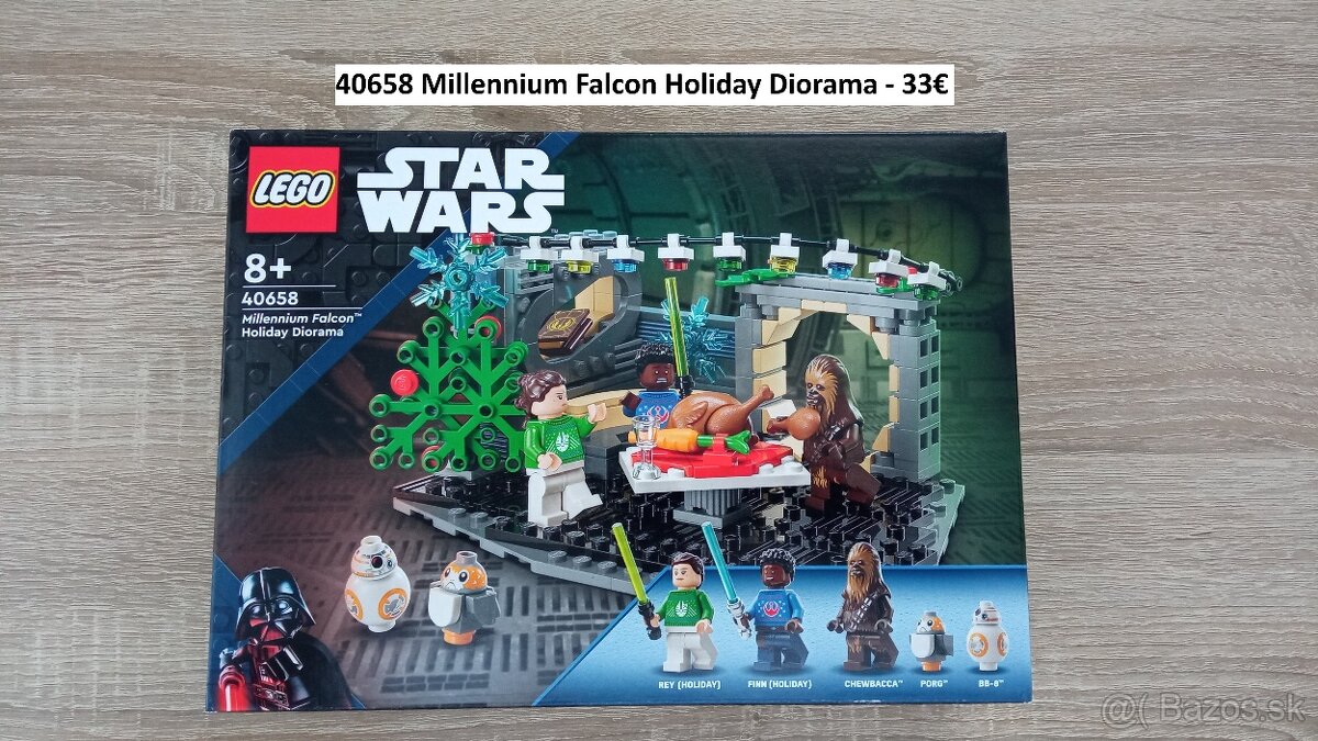 Predám nové Lego Star Wars 40658 - Millennium Falcon Holiday