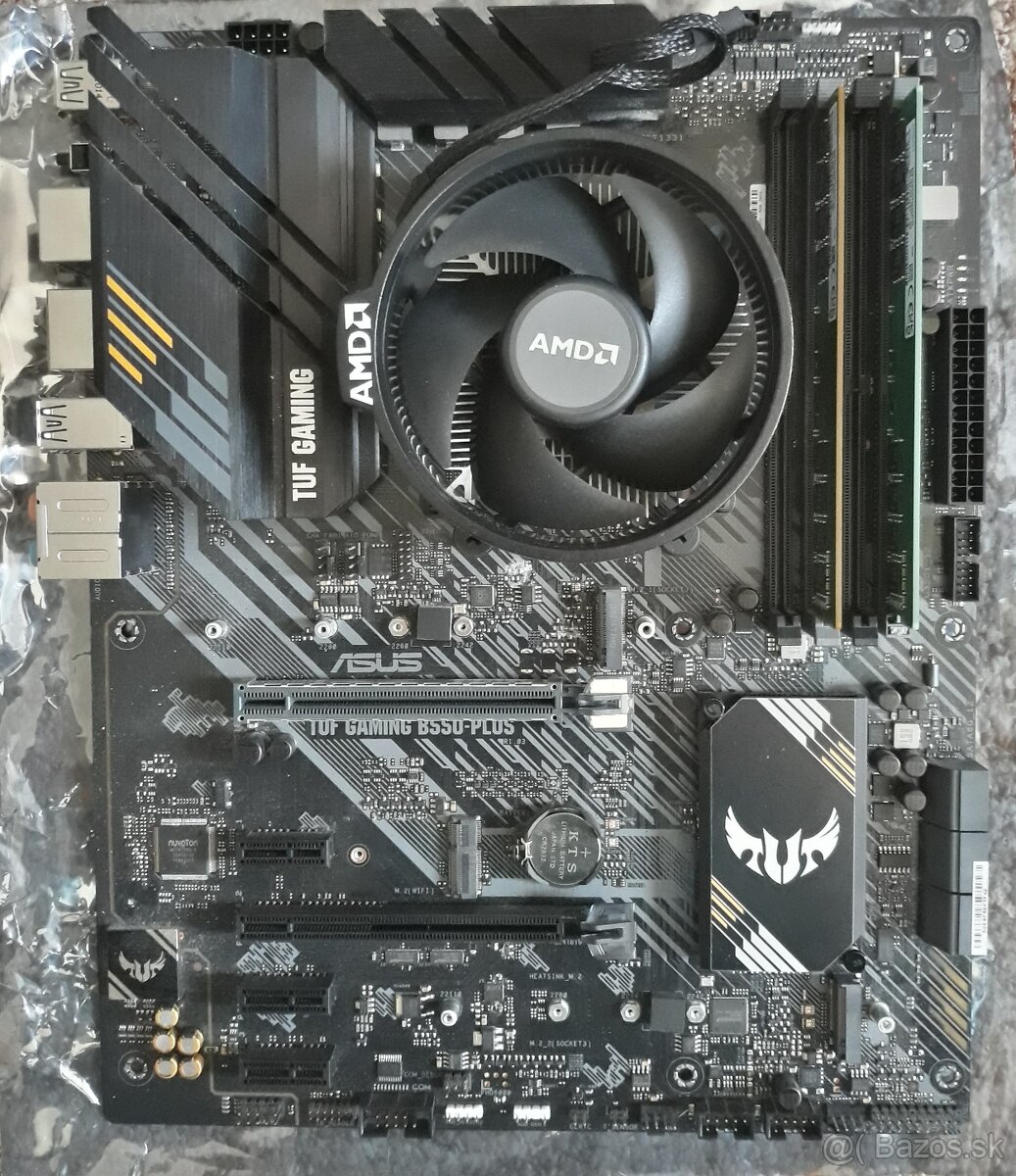 TUF B550-PLUS + Ryzen 7 3700X + 16GB DDR4