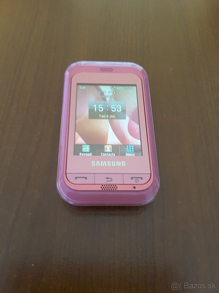 Predám nádherny miniatúrny mobil Samsung Champ sweet pink