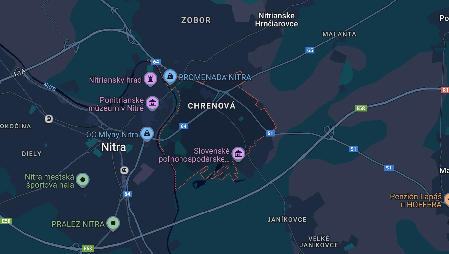 HĽADÁM POZEMOK - NITRA CHRENOVÁ