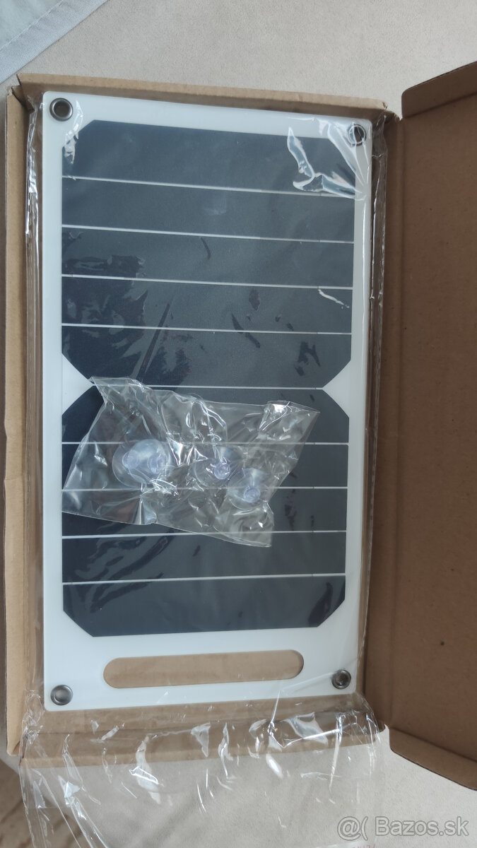 10W prenosny solarny panel/nabijacka s USB Portom