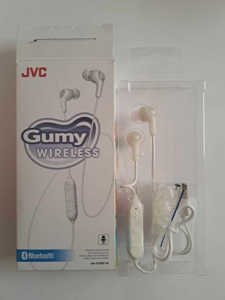 JVC HA-FX9BT-W bezdrôtové slúchadlá