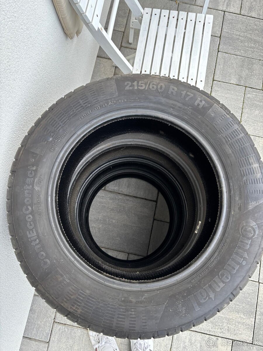 Pneu Continental ContiEcoContact 215/60 R17