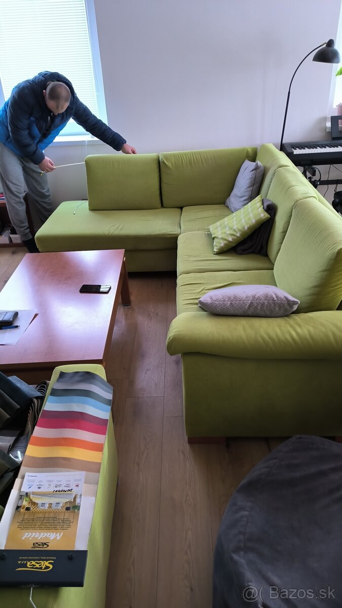 Rohová sedačka Fines s kreslom