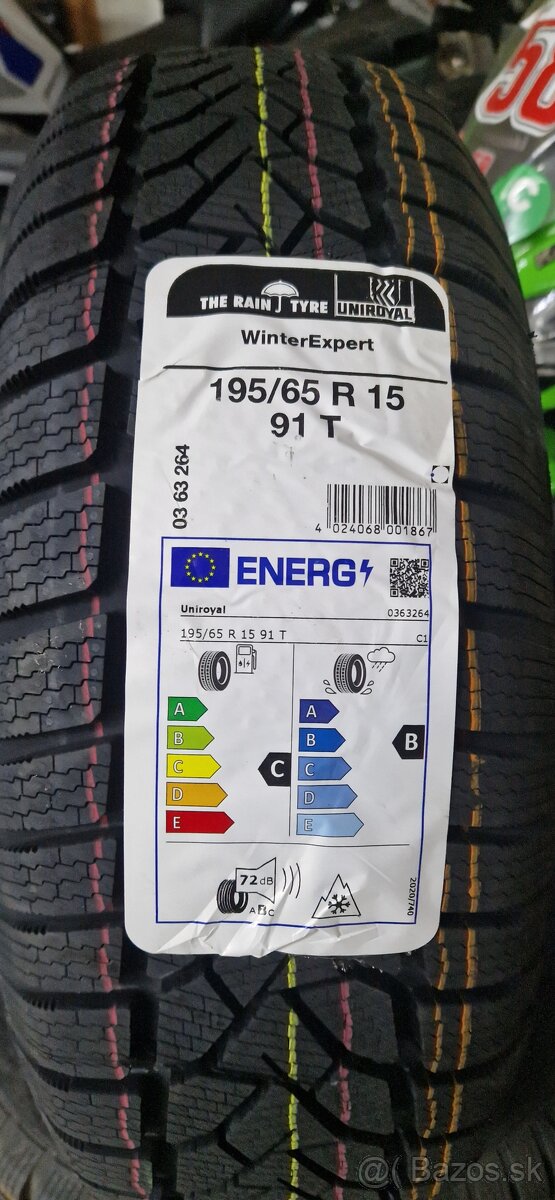 Uniroyal 195/65 R15 zimne