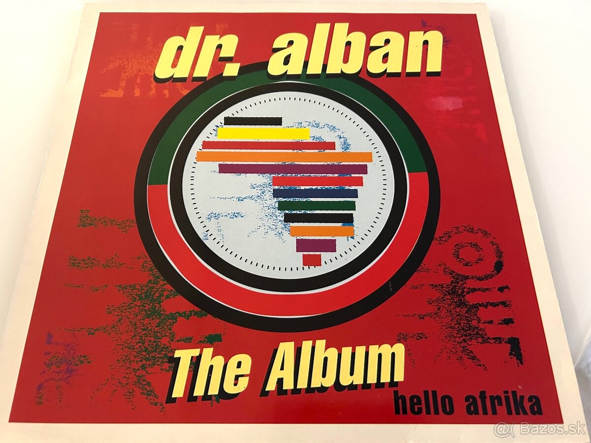DR ALBAN -The Album HELLO AFRICA Lp
