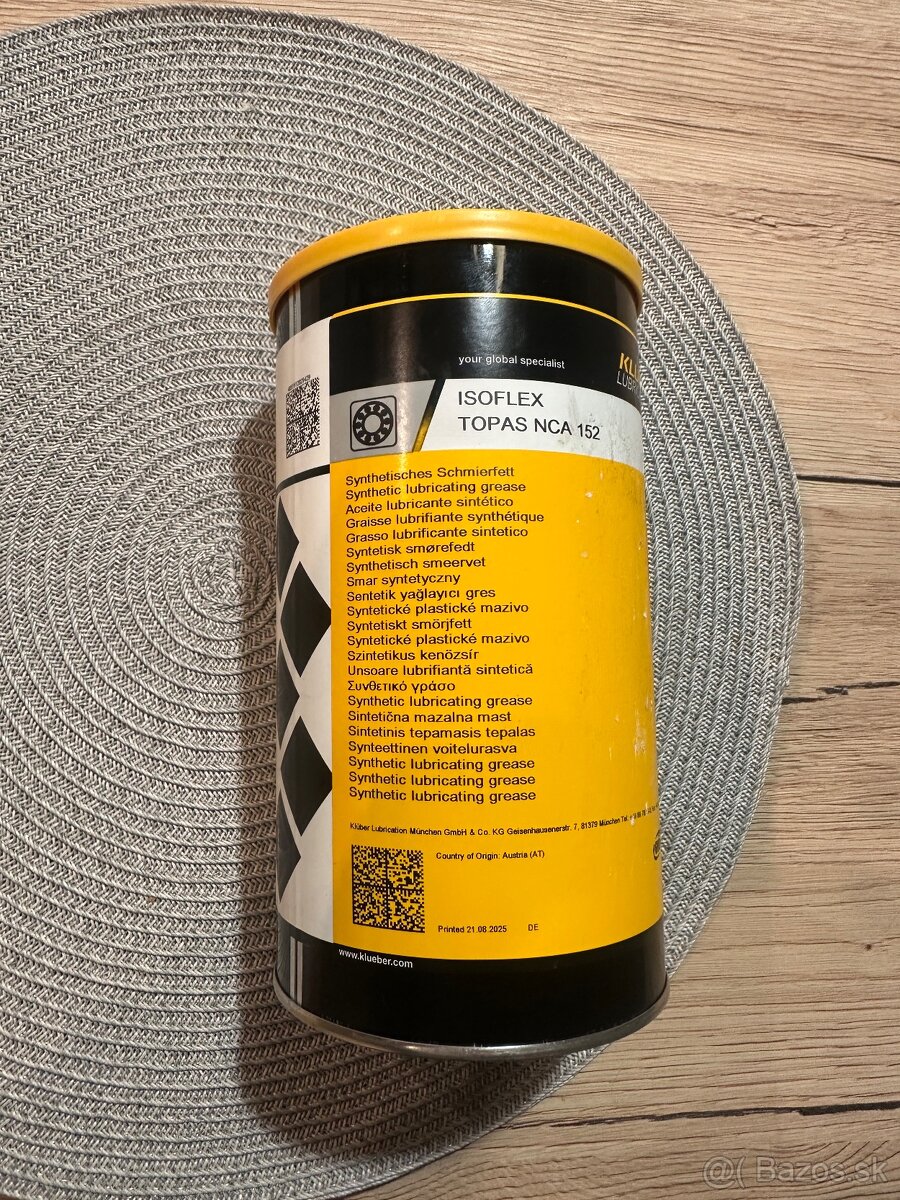 synteticke mazivo Kluber NCA 152